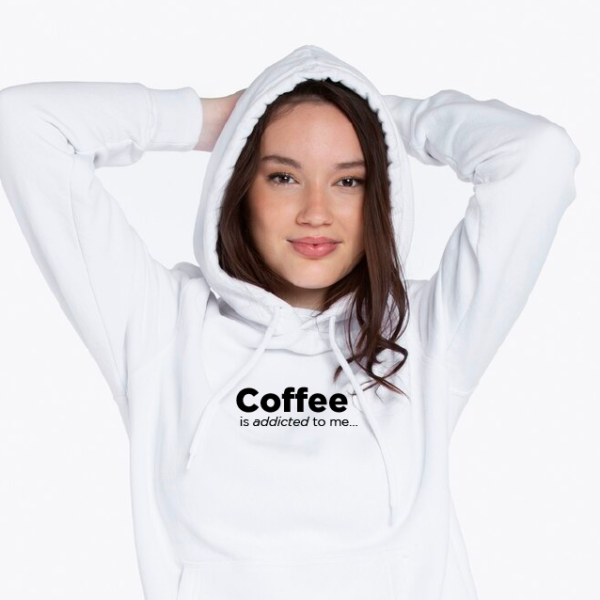 Buso/Hoodie The Bogotá Coffee Club "Coffee is Addicted to Me"