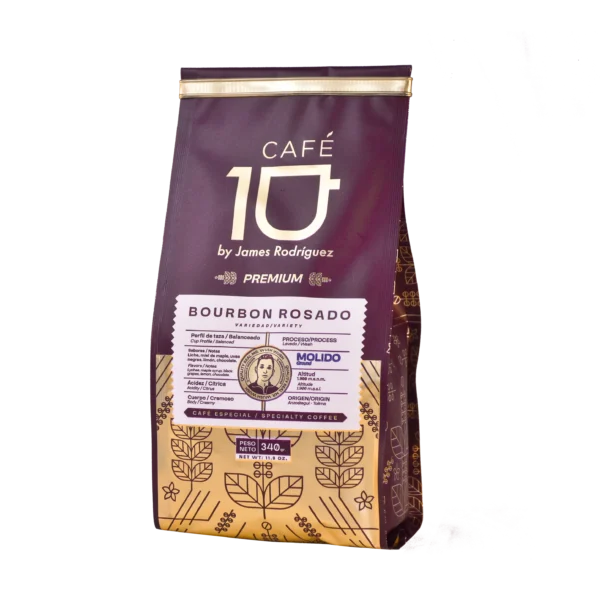 Café Bourbon Rosado James Rodríguez